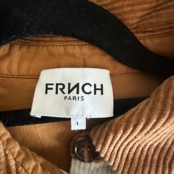 FRNCH Paris Cherokee Shirt in Cream - Picture 5 of 5